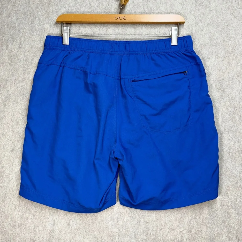 The North Face FlashDry Mens Blue Hiking Athletic Shorts Size Medium M 7 Inseam